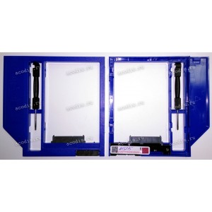 Переходник SATA в DVD Caddy 9.5 mm c переключателем 3 положения