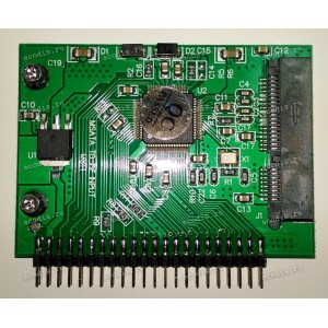 Переходник mSATA в IDE 44 pin 2,5 mm MSATA TO IDE INPUT M811 (PATA) (mSATA full only)