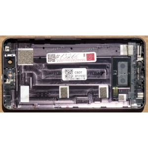 Задняя крышка Asus A86 чёрная (13AT0041AM0101) original
