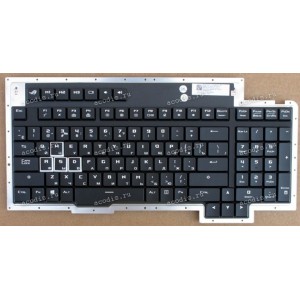 Keyboard Asus GX800, GX800VH, GX800VHK (0KNB0-L611RU00) (Black/Matte/RUO) чёрная матовая русифицированная