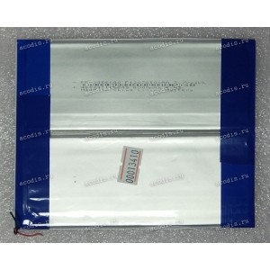 АКБ Li-Pol 3,7V 6000mAh 140x112x3,4 mm с контроллером 2 pin (3456140*2) new (Digma CITI 1903)