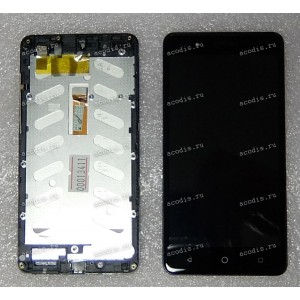 5.0 inch Digma S513 4G VOX (LCD+тач) черный с рамкой 1280x720 LED  разбор / оригинал