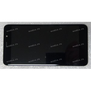 5.5 inch Digma CITI POWER 4G (LCD+тач) черный с рамкой 1280x720 LED  разбор / оригинал