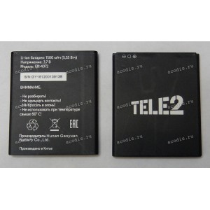 АКБ Tele2 Mini 1.1 (3pin, 3,7v, 1500mAh, 5.5Wh) EB-4072, new оригинальный АКБ Tele2 Mini 1.1 (3pin, 3,7v, 1500mAh, 5.5Wh) EB-4072, new оригинальный