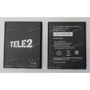 АКБ Tele2 Mini 1.0 (3 pin мама, 3,7v, 1500mAh, 5.55Wh) BL-252, new оригинальный