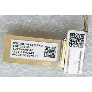 LCD eDP cable Asus A550C, A550CA, A550CC, A550D, A550DP, A550EA, A550L, A550LA, A550LB, A550LC, A550LD, A550LN, A550V, A550VB, A550VC, D551E, D551EA, D551L, D551LB, F550DP, F550E, F550EA, F550J, F550JD, F550JK, F550L, F550LA, F550LAV, F550LB, F550LC, F550