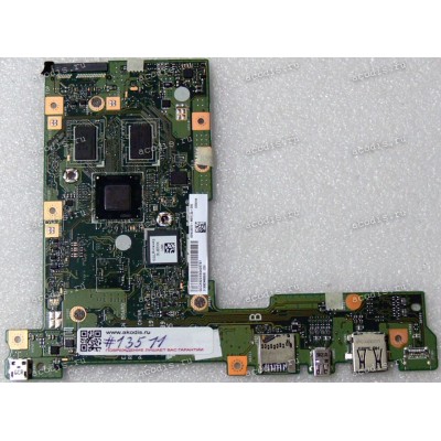 MB Asus E200HA MAIN_BD._2G/Z8300/AS 32G (90NL0070-R00010, 60NL0070-MB1150) E200HA REV. 2.0,  Intel SR29Z, 4 чипа SK hynix H5TC4G63CFR PBA 521V, 1 чип Samsung KLMBG4GEND-B031