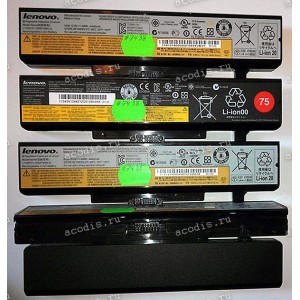 АКБ Lenovo IdeaPad 75 B480, B485, B490, B495, B580, B585, B590, G480, G485, G500, G580, G585, V380, V385, V480, V485, V580, Y470, Y480, Y570, Y580, Z380, Z480, Z485, Z580, Z585, ThankPad Edge E430, E435, E49A, E530, E535 10,8-11,1V Б/У < 50 %