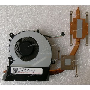 Сист.охл. Asus X455LN (13NB06B1AM1001) 4 pin