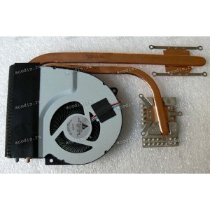 Сист.охл. Asus N46VB, N46VJ, N46VM (13GN8I1AM010-1) 4 pin