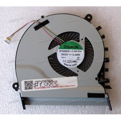 Кулер Asus N591LB, N592UB, Q551LN, S551LA, S551LB, S551LN (13NB02A1P02011) 4 pin