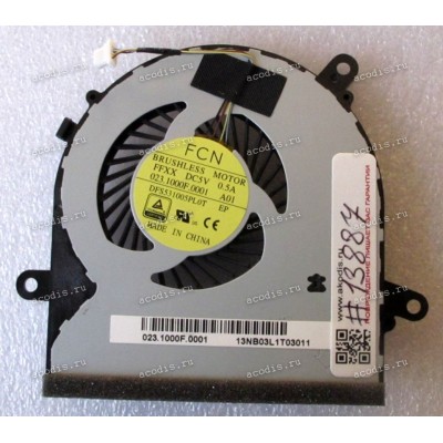 Кулер Asus B551LA, B551LG (13NB03L1T03011) 4 pin