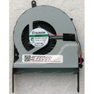 Кулер Asus N551VW  (13NB0AH0T01011) 4 pin