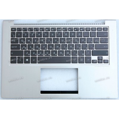 Keyboard Asus UX32V серебро (90R-NP01K1780Y, 13N0-MYA0421) + Topcase