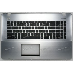 Keyboard Asus X751LX-3C металл (90NB08E5-R31RU0) + Topcase Keyboard Asus X751LX-3C металл (90NB08E5-R31RU0) + Topcase