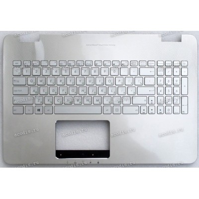 Keyboard Asus N551JB, N551JK-1A металл (90NB05T1-R32RU0) + Topcase