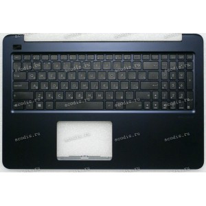 Keyboard Asus E502MA-2B тёмно-синяя (90NL0022-R31RU0, 13ANL0022AP0101) + Topcase Keyboard Asus E502MA-2B тёмно-синяя (90NL0022-R31RU0, 13ANL0022AP0101) + Topcase