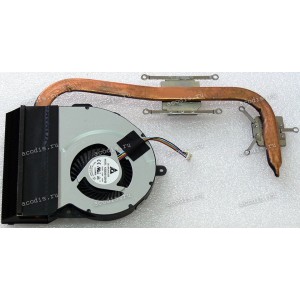 Сист.охл. Asus K43SD (13GN3P1AM020-3) 4 pin