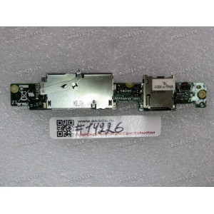 SIM + SD card board Asus Tablet TF300TG, TF300TL (p/n 90R-OK0JTP10000W) 