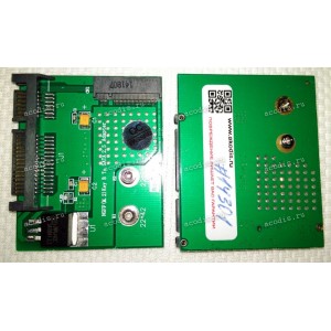Переходник NGFF M.2 "B key" в SATA  (M.2 2230, 2242)