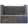 Keyboard Asus BU401LA-1C, BU401LG тёмно-серая (90NB02T1-R31RU0) + Topcase