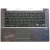 Keyboard Asus BU401LA-1C, BU401LG тёмно-серая (90NB02T1-R31RU0) + Topcase Keyboard Asus BU401LA-1C, BU401LG тёмно-серая (90NB02T1-R31RU0) + Topcase