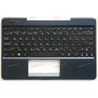 Keyboard Asus T100CHI-3B тёмно-синий (90NB07H6-R31RU0) + Topcase