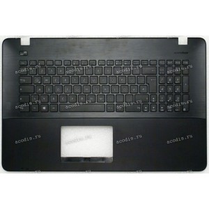 Keyboard Asus X751LB-1A чёрный (90NB0BF1-R30100, 90NB0BF1-R30190) + Topcase
