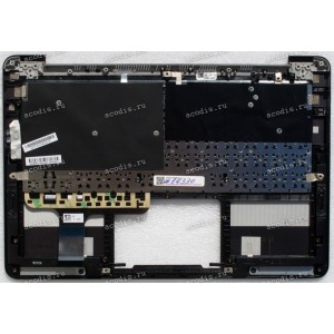 Keyboard Asus UX305FA-1A серо-фиолетовая, нерусифицированная (90NB06X1-R31ND1) + Topcase Keyboard Asus UX305FA-1A серо-фиолетовая, нерусифицированная (90NB06X1-R31ND1) + Topcase