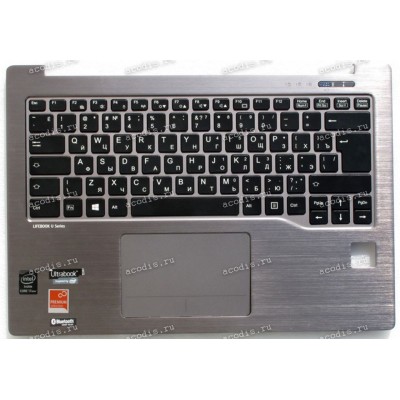 Keyboard Fujitsu Lifebook U904 металл (N860-7896-T313, CP637828) + Topcase