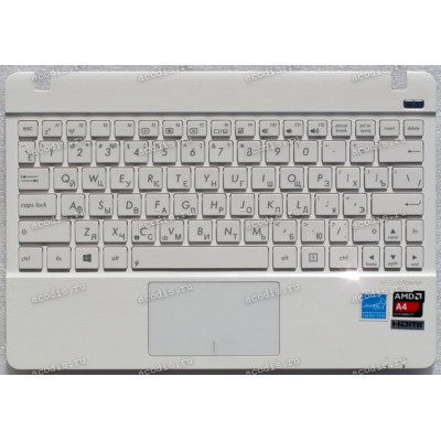 Keyboard Asus X102BA-1A белая (13NB0361AP0301) + Topcase