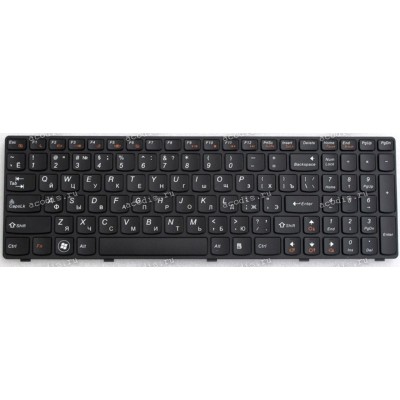 Keyboard Lenovo IdeaPad B570, B580, V570, Z575, Z570 черная