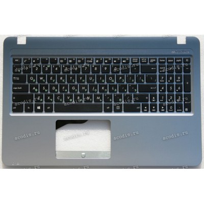 Keyboard Asus X540SA-1C серо-голубой металл (90NB0B33-R32RU0) + Topcase