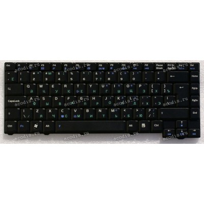Keyboard Asus F3, F3T черная (04GNI11KRU40-2) русифицированная