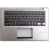 Keyboard Asus UX32V серебристая (90R-NPO1K1780Y, 13GNPO1AM052-1) + Topcase