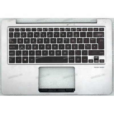 Keyboard Asus UX330U серый нерусифицированная (13NB0CW1P08011) + Topcase