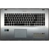 Keyboard Asus X705C металл серебро (13N1-2EA0211) + Topcase