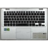 Keyboard Asus S405, X405 серебро (39XKDTAJN00) + Topcase