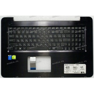 Keyboard Asus X756UA, X756UB, X756UJ, X756UQ, X756UW, X756UX, K756U чёрный (13NB0A01AP0141) + Topcase Keyboard Asus X756UA, X756UB, X756UJ, X756UQ, X756UW, X756UX, K756U чёрный (13NB0A01AP0141) + Topcase
