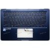 Keyboard Asus UX490UA, UX490F синий (13N1-1SA0421, 13N1-1SA0411, 13N1-1SA0J01)+ Topcase Keyboard Asus UX490UA, UX490F синий (13N1-1SA0421, 13N1-1SA0411, 13N1-1SA0J01)+ Topcase