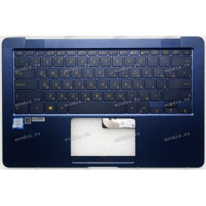 Keyboard Asus UX490UA, UX490F синий (13N1-1SA0421, 13N1-1SA0411, 13N1-1SA0J01)+ Topcase