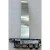 USB & Audio board & cable Asus K73BE, K73BR, K73BY, K73TA, K73TK (p/n 60-N5IAU1000-A01) USB & Audio board & cable Asus K73BE, K73BR, K73BY, K73TA, K73TK (p/n 60-N5IAU1000-A01)