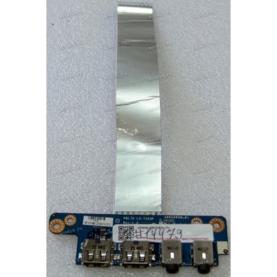USB & Audio board & cable Asus K73BE, K73BR, K73BY, K73TA, K73TK (p/n 60-N5IAU1000-A01) 