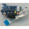Audio & CardReader board & cable Lenovo G580, G585 (p/n QIWG5/QIWG6 LS-7986P, NBX00011K00)