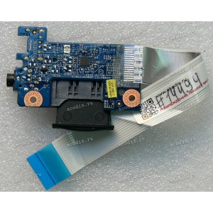 Audio & CardReader board & cable Lenovo G580, G585 (p/n QIWG5/QIWG6 LS-7986P, NBX00011K00)