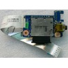 Audio & CardReader board & cable Lenovo G580, G585 (p/n QIWG5/QIWG6 LS-7986P, NBX00011K00)