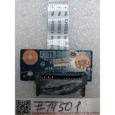 CD-ROM SATA board & cable Lenovo G580, G585, N580 (p/n QIWG6 LS-7985P, NBX00011J00, 455NW638L01)