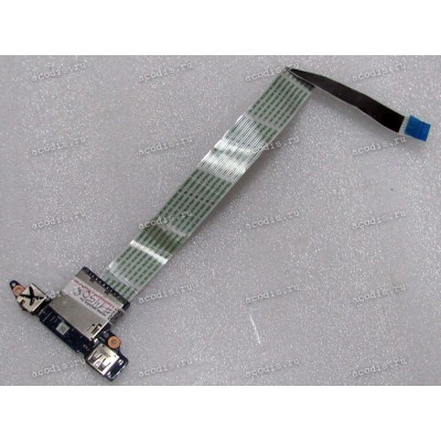 USB & Audio & CardReader board & cable Lenovo Z510 (p/n AILZA NS-A182, AILZB_USB_FFC, NBX00019900)