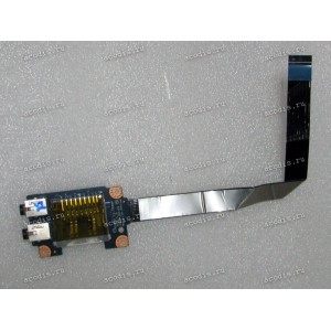 Audio & CardReader board & cable Lenovo G780 (p/n QIWG7 LS-7988P REV:1.0, NBX0000UP00)