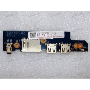 Power switch&USB&Audio&CardReader Lenovo IdeaPad Flex 15, 15d (p/n DA0ST6TH6D0 REV: D)